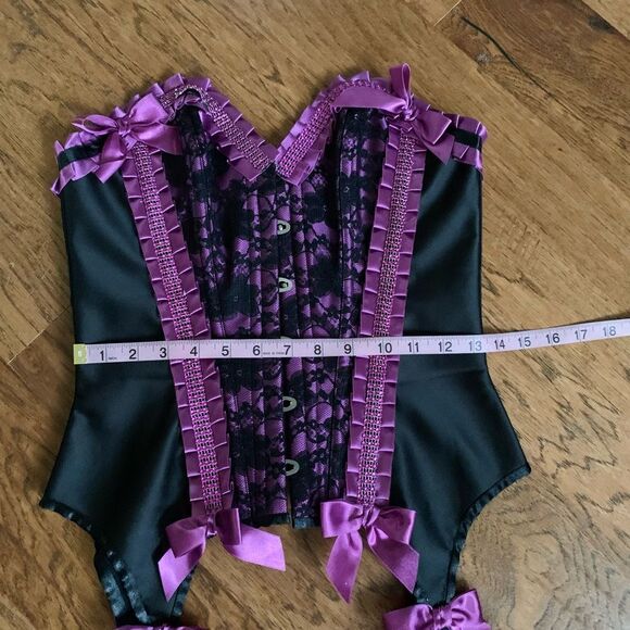 Purple Black‎ Corset Leg Avenue - Picture 10 of 15